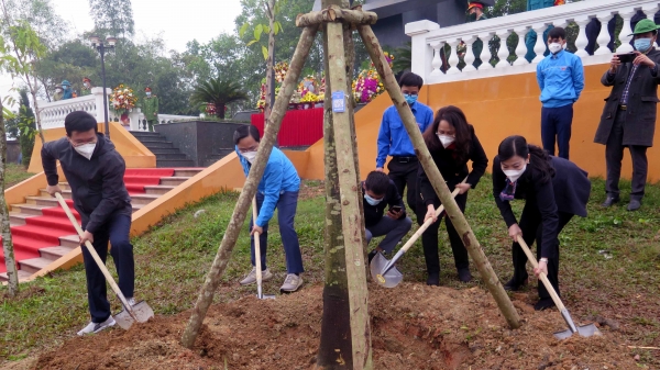 Thái Nguyên phát động Tết trồng cây