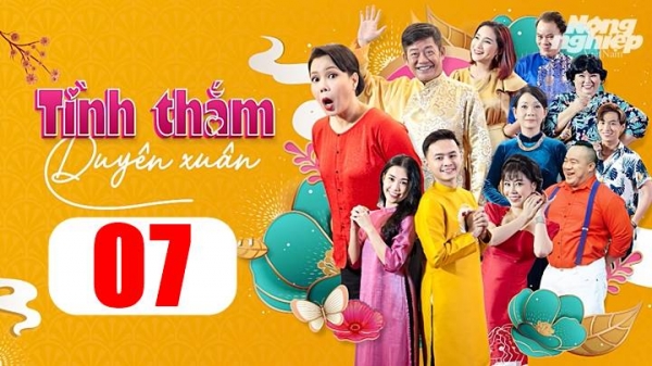 Tình thắm duyên xuân tập 7 trực tiếp THVL1 hôm nay 6/2