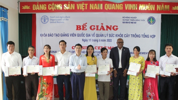 Công nhận giảng viên IPHM đầu tiên tại Việt Nam