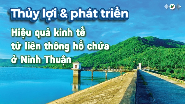 Hiệu quả kinh tế từ liên thông hồ chứa ở Ninh Thuận
