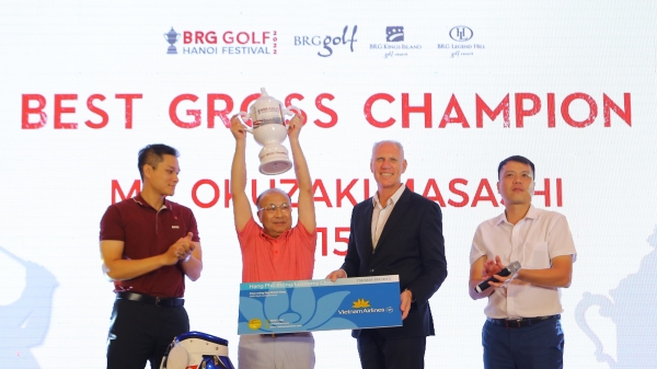 BRG Golf Hanoi Festival củng cố Việt Nam là 'Điểm đến gôn tốt nhất châu Á'