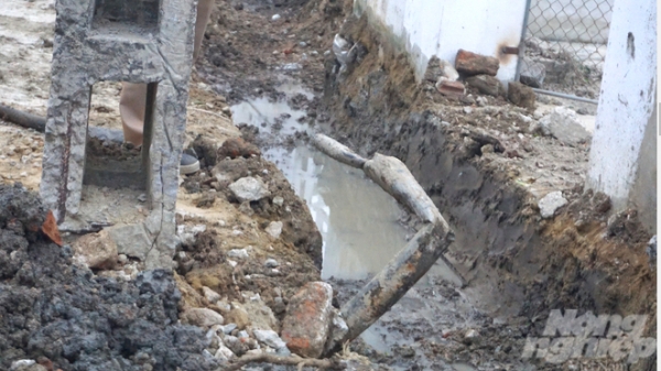 Thanh Hóa: Cả trăm hộ dân mất nước do nhà thầu thi công ẩu