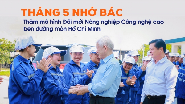 Tháng 5 nhớ Bác: Thăm mô hình Đổi mới Nông nghiệp Công nghệ cao bên đường mòn Hồ Chí Minh