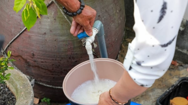Bàn giao đường ống dẫn nước sạch cho nông dân Quảng Trị