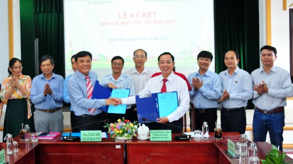 Sở NN-PTNT Đồng Tháp và Báo Nông nghiệp Việt Nam tăng cường hợp tác truyền thông
