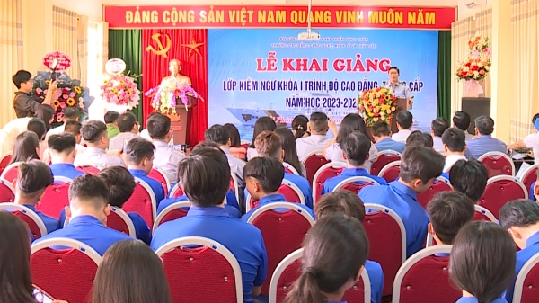 Lớp đào tạo nghề kiểm ngư chính quy đầu tiên tại Việt Nam