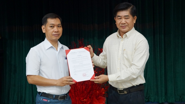 TS Lê Hồng Phước làm Phó Viện trưởng Viện Nghiên cứu Nuôi trồng Thủy sản II