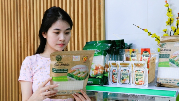 Bánh tráng Tân Nhiên đảm bảo an toàn thực phẩm để xuất khẩu