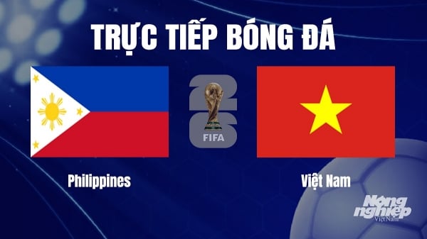 Trực tiếp Việt Nam vs Philippines tại vòng loại World Cup 2026 hôm nay 16/11