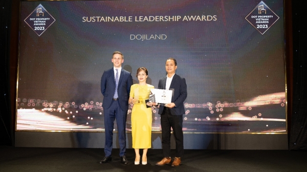DOJILAND được vinh danh là nhà phát triển bất động sản hạng sang tốt nhất Việt Nam 2023