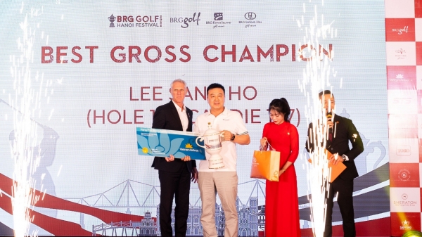 BRG Golf Hanoi Festival để lại nhiều ấn tượng sâu đậm với gôn thủ quốc tế