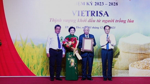 PGS.TS Bùi Bá Bổng làm Chủ tịch Hiệp hội Ngành hàng Lúa gạo Việt Nam