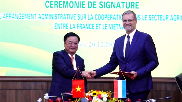 Việt Nam - Pháp thúc đẩy hợp tác nông nghiệp sinh thái