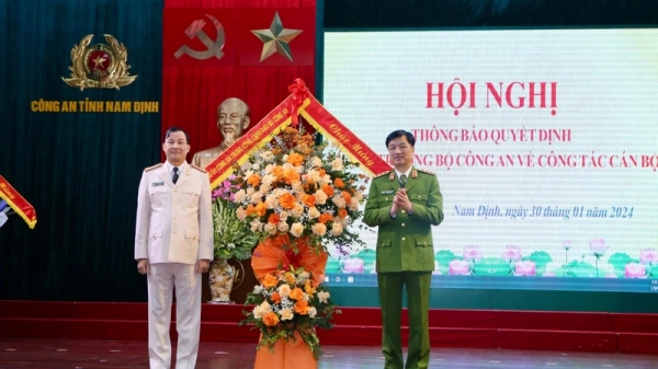 Đại tá Trần Minh Tiến giữ chức Chánh Văn phòng Cơ quan Cảnh sát điều tra