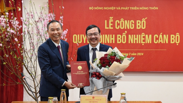Bổ nhiệm lại ông Nguyễn Ngọc Thạch làm Tổng Biên tập Báo Nông nghiệp Việt Nam