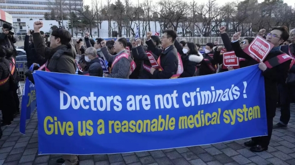 Bác sĩ Hàn Quốc tuyên bố biểu tình quy mô lớn ở thủ đô Seoul