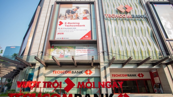 Techcombank tiếp tục trong nhóm dẫn đầu về chất lượng tài sản tín dụng