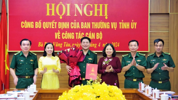 Đại tá Đặng Cao Đạt giữ chức Phó Bí thư Đảng ủy Bộ đội Biên phòng Bà Rịa-Vũng Tàu