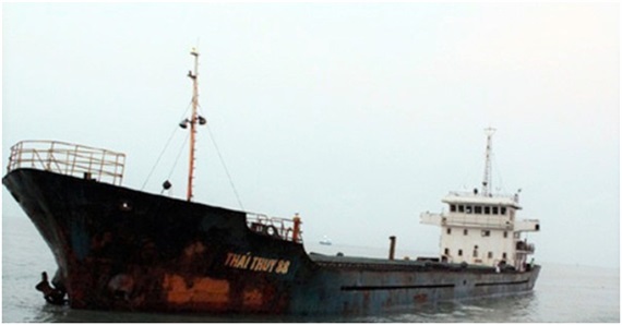 Tìm thấy 10 thuyền viên gặp nạn trên tàu Thái Thụy 88
