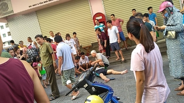Vụ nổ tại chung cư Linh Đàm khiến 4 người bị thương
