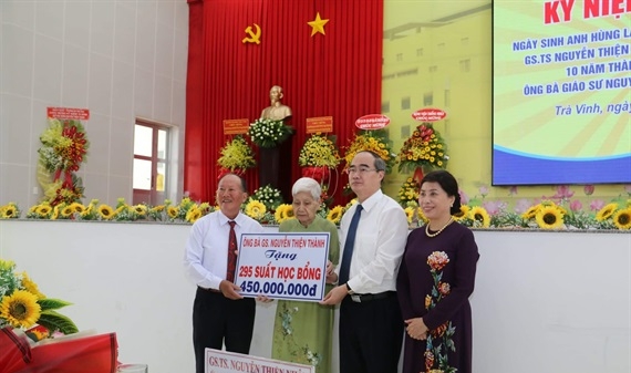 Kỷ niệm 100 năm ngày sinh Anh hùng lao động, Thầy thuốc Nhân dân GS.TS Nguyễn Thiện Thành