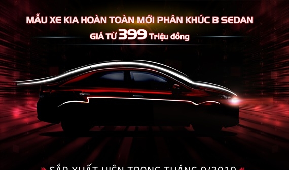 Kia Việt Nam chính thức nhận đặt hàng mẫu xe hoàn toàn mới phân khúc B-Sedan