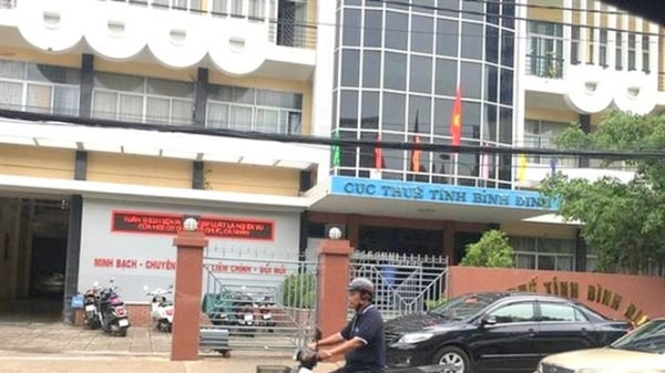 Cục trưởng Cục Thuế tỉnh Bình Định bị giáng chức