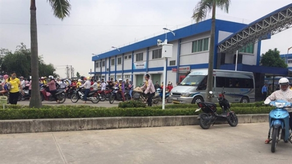 Nam Định: Hàng chục công nhân buồn nôn, chóng mặt do ngộ độc khí