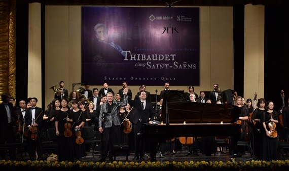 Danh cầm Jean-Yves Thibaudet thăng hoa cùng Dàn nhạc Giao hưởng Mặt Trời