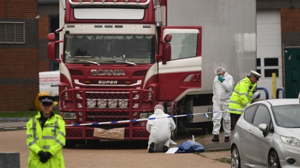 Cảnh sát Anh đang liên hệ trực tiếp với gia đình các nạn nhân Việt Nam chết trong xe tải