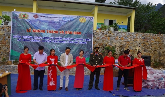 Đoàn Thanh niên Bộ Tư lệnh Cảnh vệ hoạt động thiện nguyện tại Hà Giang