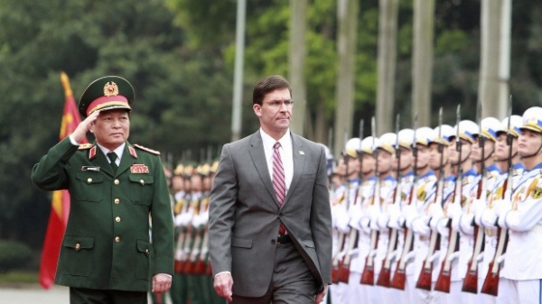 Chuyến thăm của Bộ trưởng Quốc phòng Mark Esper nêu bật quan hệ vững mạnh Việt - Mỹ