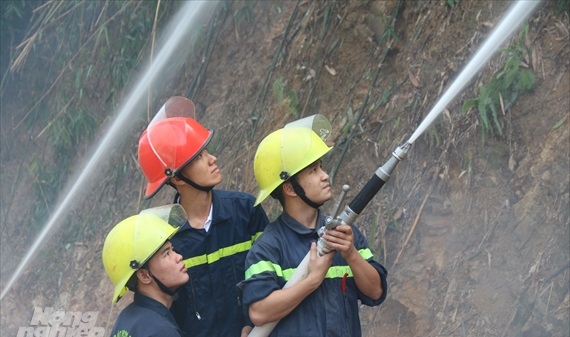 Diễn tập phòng cháy chữa cháy rừng cấp quốc gia năm 2019