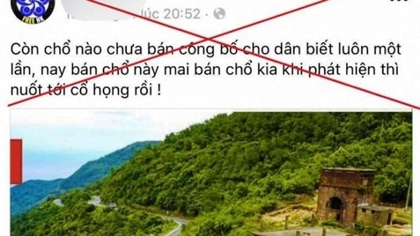TT- Huế bác tin 200ha đất trên núi Hải Vân bán cho người Trung Quốc