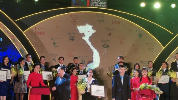 Vedan Việt Nam đạt 'Doanh nghiệp bền vững năm 2019'