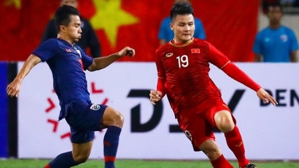 Việt Nam bỏ xa Thái Lan trên bảng xếp hạng FIFA