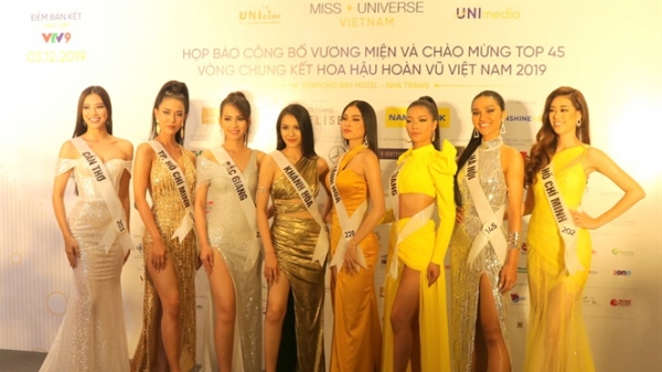Lộ diện Top 45 Hoa hậu Hoàn vũ Việt Nam 2019