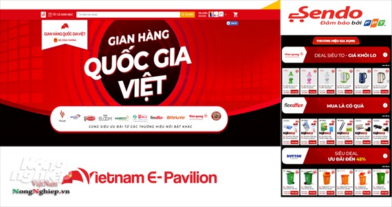 Khai trương Gian hàng quốc gia Việt trên sàn thương mại điện tử