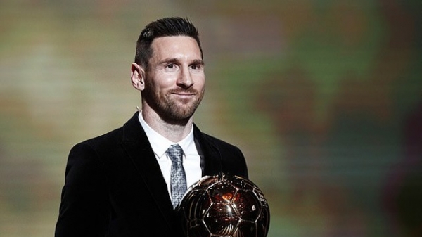 Lionel Messi giành Quả bóng vàng năm 2019