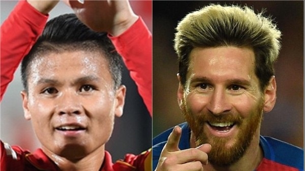 Cơ hội cho Quang Hải thoát bóng Messi