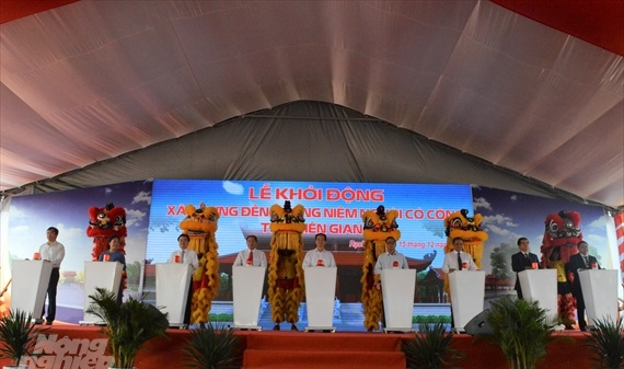 Xây dựng đền tưởng niệm người có công tỉnh Kiên Giang