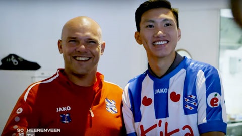 HLV Heerenveen: 'Văn Hậu rất cần thiết ở nửa sau của mùa giải'