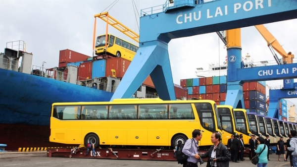 THACO xuất khẩu lô hàng xe bus đầu tiên sang Philippines