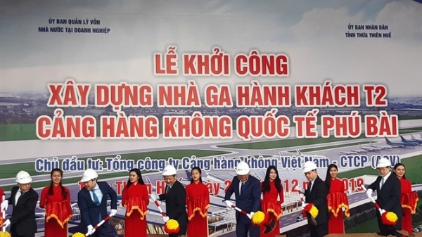 Phó Thủ tướng Trương Hòa Bình dự khởi công mở rộng sân bay quốc tế Phú Bài