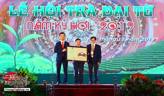 Thái Nguyên: Công bố nhãn hiệu tập thể chè Đại Từ