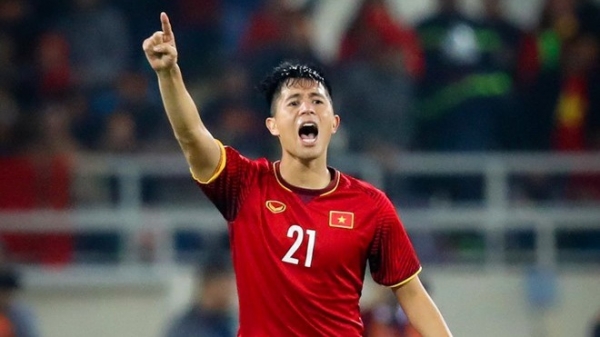 Đình Trọng trở lại trong đội hình chính thức dự U23 châu Á