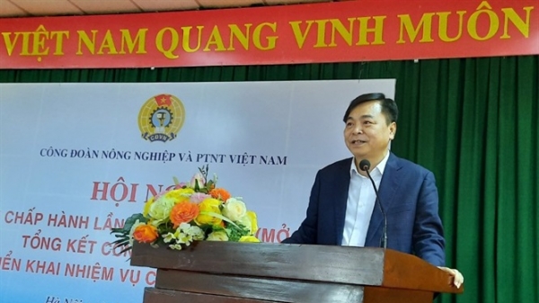Công đoàn NN-PTNT Việt Nam đối diện nhiều thách thức mới