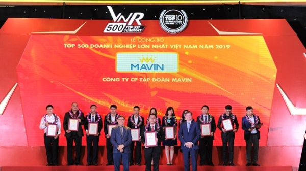 Mavin tăng 19 bậc trong TOP 500 Doanh nghiệp lớn nhất Việt Nam