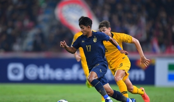 Báo Thái Lan thất vọng tràn trề vì trận thua ngược trước U23 Australia