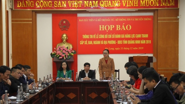 Quảng Ninh sẽ công bố chỉ số DDCI trong tháng 1